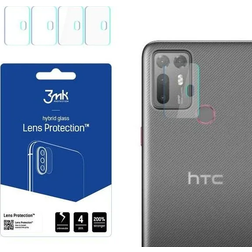 3mk Hybrid glass for the camera lens Lens Protection HTC Desire 20 [4 PACK]